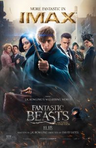 Fantastic Beasts and Where to Find Them IMAX poster